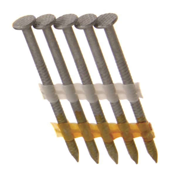 GripRite Collated Framing Nail, 3 in L, 11 ga, Hot Galvanized, Round Head, 21 Degrees GR408HG1M